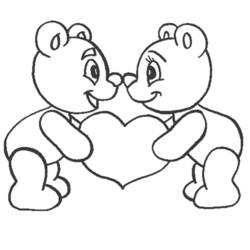 Coloring page: In Love (Characters) #88489 - Printable coloring pages