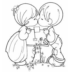 Coloring page: In Love (Characters) #88490 - Free Printable Coloring Pages