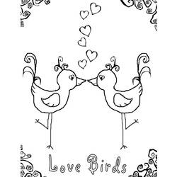 Coloring page: In Love (Characters) #88499 - Free Printable Coloring Pages