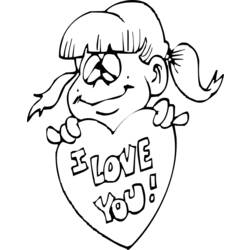 Coloring page: In Love (Characters) #88502 - Free Printable Coloring Pages