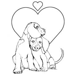 Coloring page: In Love (Characters) #88515 - Free Printable Coloring Pages