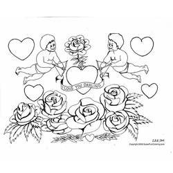 Coloring page: In Love (Characters) #88538 - Free Printable Coloring Pages
