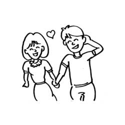 Coloring page: In Love (Characters) #88544 - Printable coloring pages