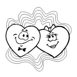 Coloring page: In Love (Characters) #88547 - Free Printable Coloring Pages
