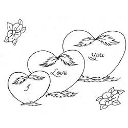 Coloring page: In Love (Characters) #88554 - Free Printable Coloring Pages