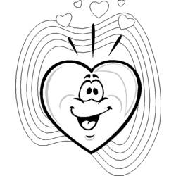 Coloring page: In Love (Characters) #88586 - Free Printable Coloring Pages