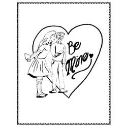 Coloring page: In Love (Characters) #88631 - Free Printable Coloring Pages