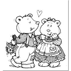 Coloring page: In Love (Characters) #88655 - Free Printable Coloring Pages
