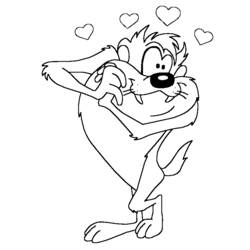 Coloring page: In Love (Characters) #88812 - Free Printable Coloring Pages