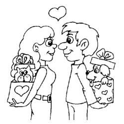 Coloring page: In Love (Characters) #88821 - Free Printable Coloring Pages