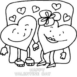 Coloring page: In Love (Characters) #88878 - Free Printable Coloring Pages