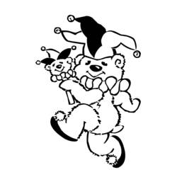 Coloring page: Jester (Characters) #148644 - Printable coloring pages