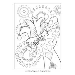 Coloring page: Jester (Characters) #148671 - Printable coloring pages