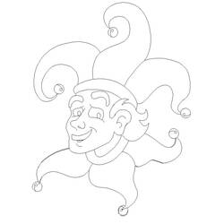 Coloring page: Jester (Characters) #148891 - Printable coloring pages