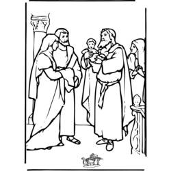 Coloring page: Jesus (Characters) #98880 - Free Printable Coloring Pages