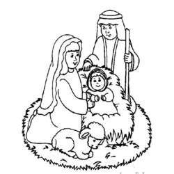 Coloring page: Jesus (Characters) #98884 - Free Printable Coloring Pages