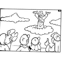 Coloring page: Jesus (Characters) #98897 - Free Printable Coloring Pages