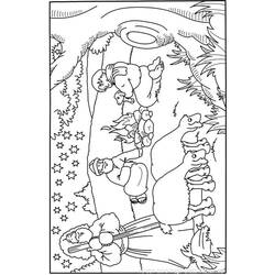 Coloring page: Jesus (Characters) #98903 - Free Printable Coloring Pages
