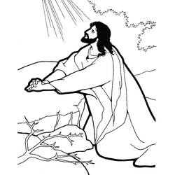 Coloring page: Jesus (Characters) #98917 - Free Printable Coloring Pages