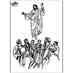 Coloring page: Jesus (Characters) #98924 - Free Printable Coloring Pages