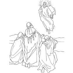 Coloring page: Jesus (Characters) #98939 - Free Printable Coloring Pages