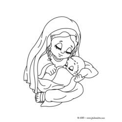 Coloring page: Jesus (Characters) #98951 - Free Printable Coloring Pages
