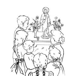 Coloring page: Jesus (Characters) #98969 - Free Printable Coloring Pages