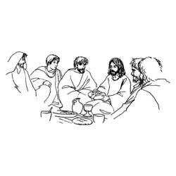 Coloring page: Jesus (Characters) #98970 - Free Printable Coloring Pages