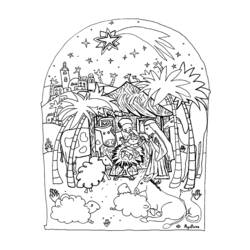 Coloring page: Jesus (Characters) #99002 - Free Printable Coloring Pages