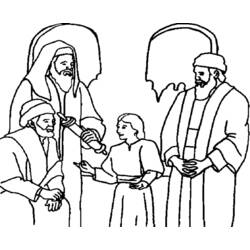 Jesus (Characters) – Page 4 – Free Printable Coloring Pages