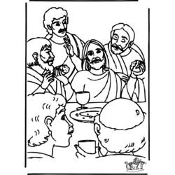 Coloring page: Jesus (Characters) #99076 - Free Printable Coloring Pages