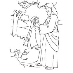 Coloring page: Jesus (Characters) #99117 - Free Printable Coloring Pages
