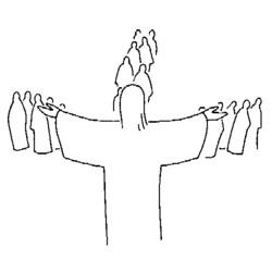 Coloring page: Jesus (Characters) #99137 - Free Printable Coloring Pages