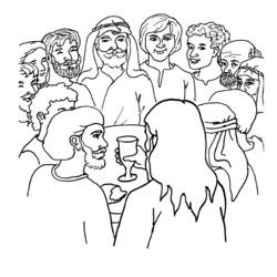 Coloring page: Jesus (Characters) #99173 - Free Printable Coloring Pages