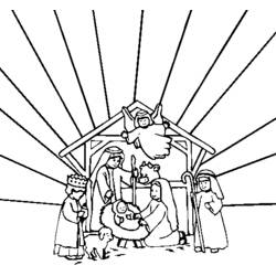 Coloring page: Jesus (Characters) #99180 - Free Printable Coloring Pages