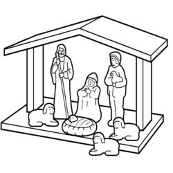 Coloring page: Jesus (Characters) #99182 - Free Printable Coloring Pages
