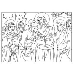 Coloring page: Jesus (Characters) #99187 - Free Printable Coloring Pages