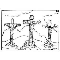 Coloring page: Jesus (Characters) #99198 - Free Printable Coloring Pages