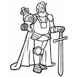 Coloring page: King (Characters) #106957 - Printable coloring pages