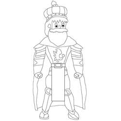 King (Characters) coloring page #186241 to print and color