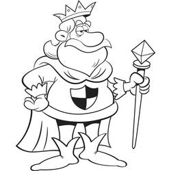 King (Characters) coloring page #186249 to print and color