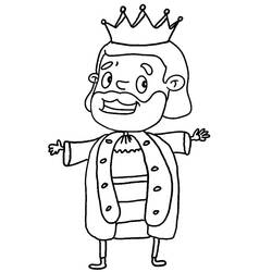 King (Characters) coloring page #186250 to print and color
