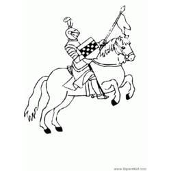 Coloring page: Knight (Characters) #86968 - Free Printable Coloring Pages
