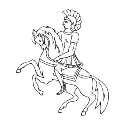 Coloring page: Knight (Characters) #86982 - Free Printable Coloring Pages