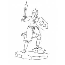 Coloring page: Knight (Characters) #86994 - Free Printable Coloring Pages