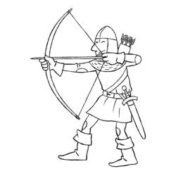 Coloring page: Knight (Characters) #87037 - Free Printable Coloring Pages