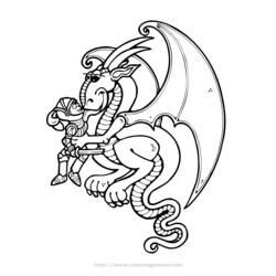 Coloring page: Knight (Characters) #87095 - Free Printable Coloring Pages