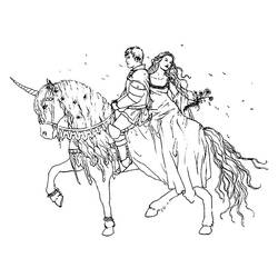 Coloring page: Knight (Characters) #87162 - Free Printable Coloring Pages
