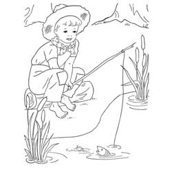 Coloring page: Little Boy (Characters) #97392 - Free Printable Coloring Pages