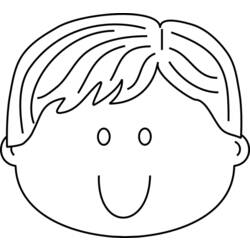 Coloring page: Little Boy (Characters) #97396 - Printable coloring pages